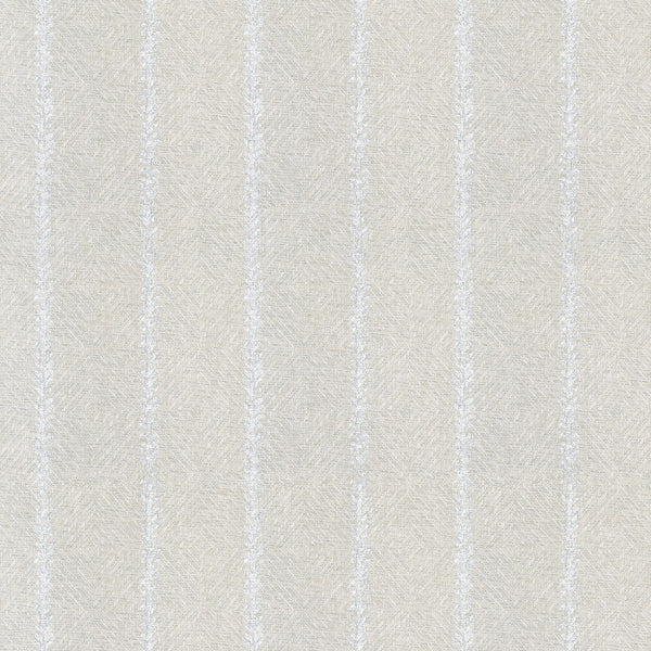 Thibaut Barrier Weave Metallic Silver On Soft Grey Wallpaper - T15809