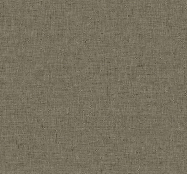 Seabrook Stretford Linen Roasted Almond Wallpaper