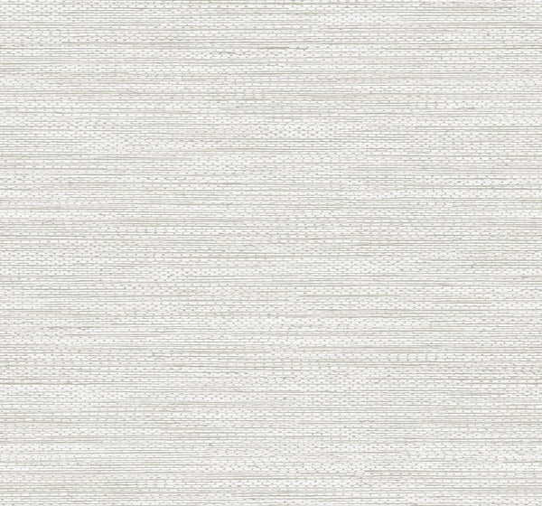 Seabrook Hollinwood Weave Ash Wallpaper