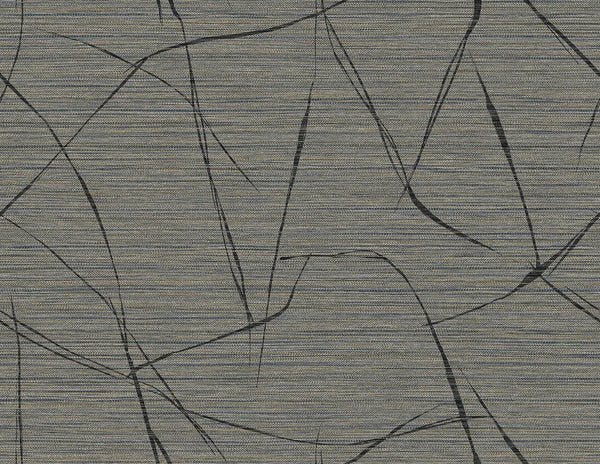Seabrook Davenport Sketch Burlap Wallpaper