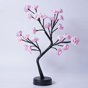 Rose Flower Tree Table Lamp – USB Fairy Night Light Decoration. glodeco