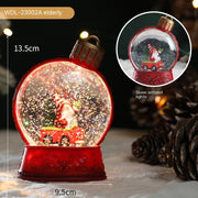 Christmas LED Flame Light Decorations – Home Holiday Scene Decor. glodeco