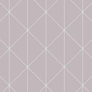 Schumacher - Diamonds - Grey And Silver - 8807 - Wallpaper