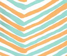 Alan Campbell - Zig Zag Multicolor - AP950-10 - Turquoise Yellow