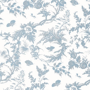 NEWLANDS TOILE - Soft Blue - Thibaut - AT57834 - BRISTOL