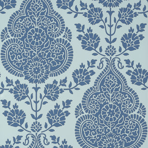 BALMUCCIA DAMASK - Blue - Thibaut - AT57868 - BRISTOL