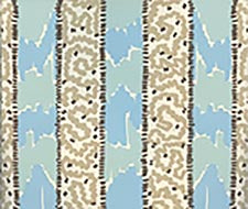 China Seas - Bijou Stripe - 5060-03WP - New Blue Brown Taupe