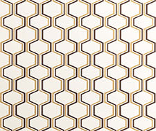 Quadrille - Camino Wallpaper - 303840W-07AWP - Camel / Brown