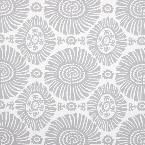 Solis Light Grey Fabric - F910082 - Thibaut Fabric