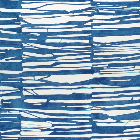 Ischia Navy Fabric - F910125 - Thibaut Fabric