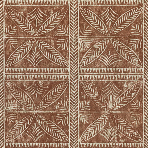 Timbuktu Tobacco Fabric - F910252 - Thibaut Fabric