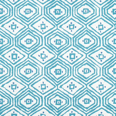 Pass-A-Grille Turquoise Fabric - F910618 - Thibaut Fabric