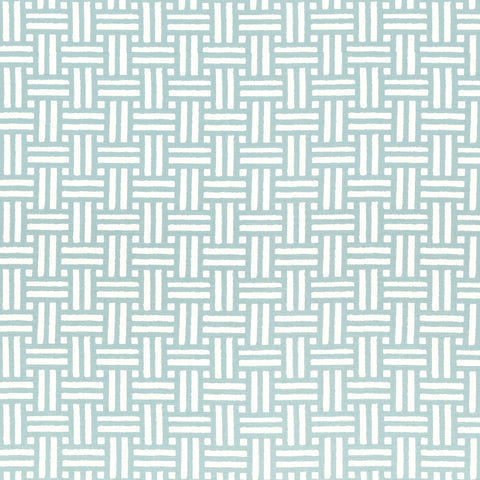 Piermont Spa Blue Fabric - F910625 - Thibaut Fabric