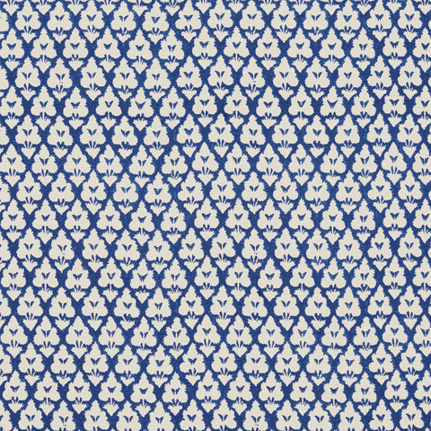 Arboreta Navy Fabric - F910833 - Thibaut Fabric