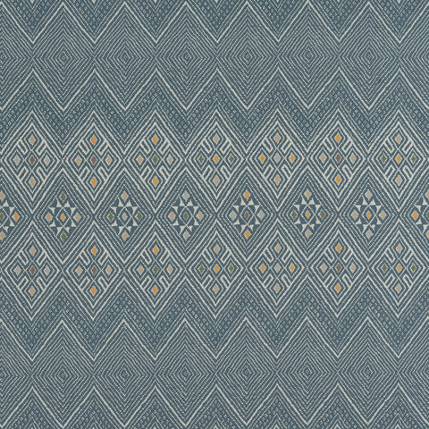 High Plains Bluestone Fabric - F913227 - Thibaut Fabric
