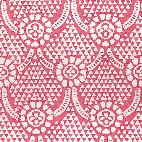 Chamomile Pink Fabric - F914316 - Thibaut Fabric