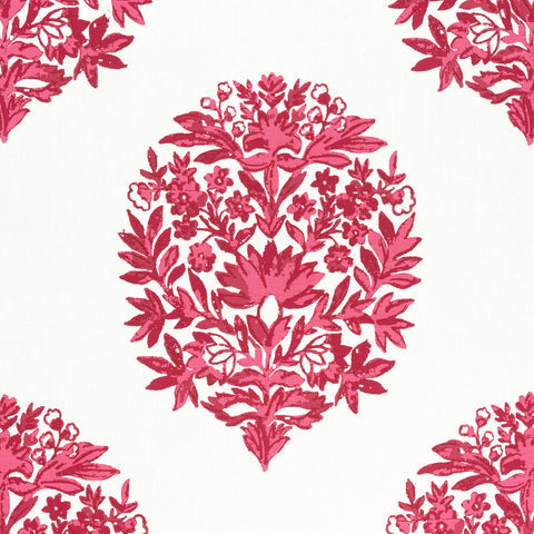 Ridgefield Pink Fabric - F914321 - Thibaut Fabric