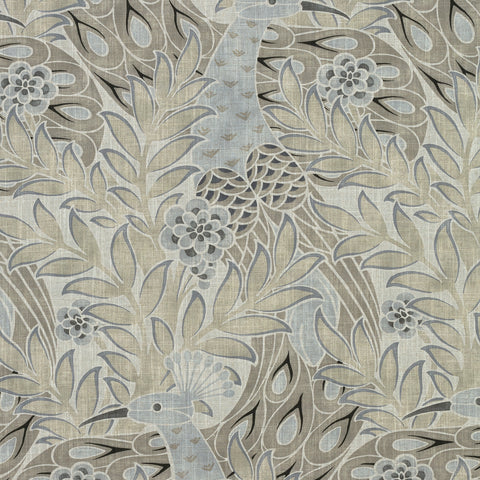 Desmond Beige and Grey Fabric - F92921 - Thibaut Fabric