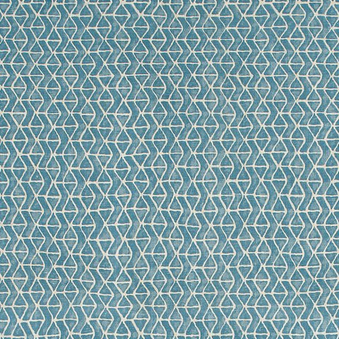 Stony Brook Spa Blue Fabric - F942000 - Thibaut Fabric