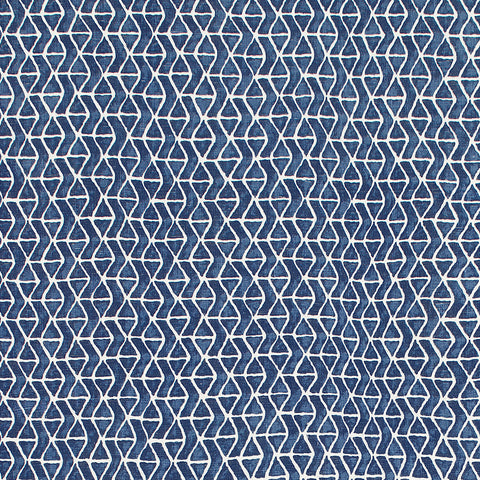 Stony Brook Navy Fabric - F942007 - Thibaut Fabric