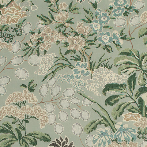 Meadow Sage Fabric - F942039 - Thibaut Fabric