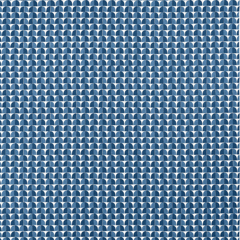 Solsbury Navy Fabric - F945023 - Thibaut Fabric