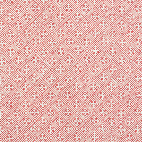 Laos Red Fabric - F972616 - Thibaut Fabric