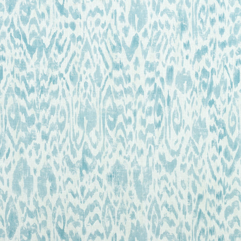 Carlotta Aqua Fabric - F975483 - Thibaut Fabric