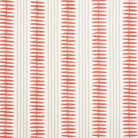 Indo Stripe Sunbaked Fabric - F981319 - Thibaut Fabric