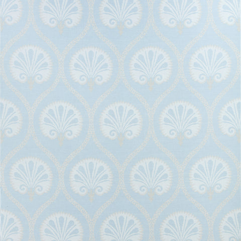 Kimberly Aqua Fabric - F985017 - Thibaut Fabric
