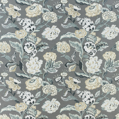 Navesink Grey Fabric - F985038 - Thibaut Fabric