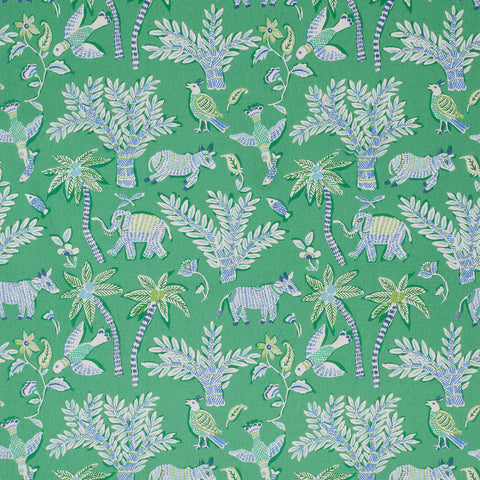 Goa Green Fabric - F988721 - Thibaut Fabric