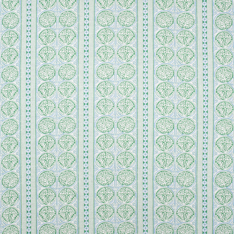 Fair Isle Green and Blue Fabric - F988732 - Thibaut Fabric