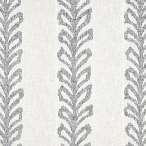 Lenox Sheer Navy Fabric - FWW7145 - Thibaut Fabric
