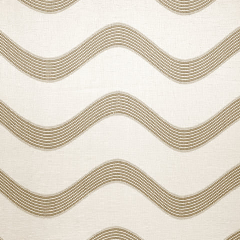 Cassidy Sheer Champagne Fabric - FWW7149 - Thibaut Fabric