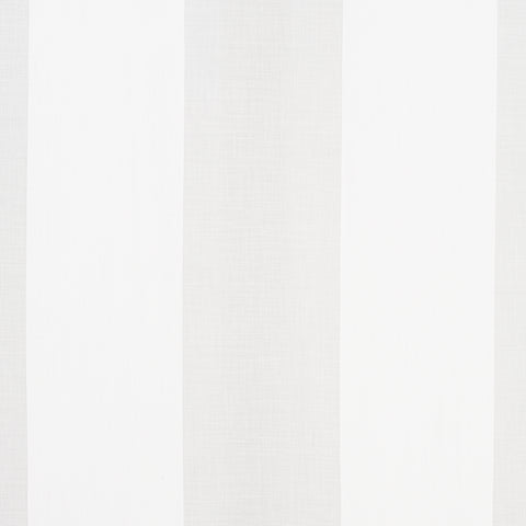 Cabra Stripe Snow White Fabric - FWW7155 - Thibaut Fabric
