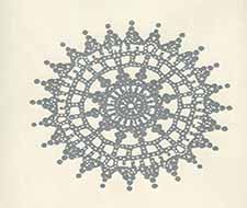 Home Couture - Jeanne Medallion - HC1310W-10OWP - Silver