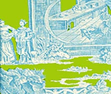 Quadrille - Paradise Garden - 301967W - Turquoise Pistachio