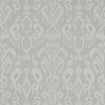 T10051 | Bravado Ikat, Smoke - Thibaut Wallpaper