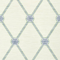T13352 | Turnberry Trellis, Pavilion Thibaut Wallpaper