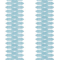 T20811 | Nola Stripe, Eden Aqua - Thibaut Wallpaper