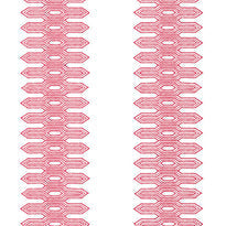 T20812 | Nola Stripe, Eden Pink - Thibaut Wallpaper