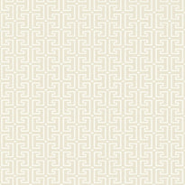 T20860 | T-Square, Eden Cream - Thibaut Wallpaper