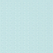 T20864 | T-Square, Eden Spa Blue - Thibaut Wallpaper