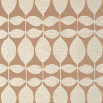 T41046 | Lola, Metallic Pewter on Rust - Thibaut Wallpaper
