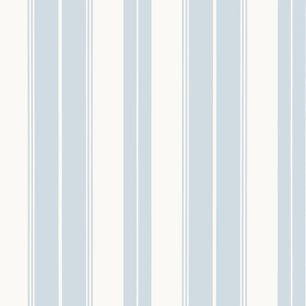 NORFOLK STRIPE - Light Blue - Thibaut - T44044 - STRIPES & CHECKS RESOURCE