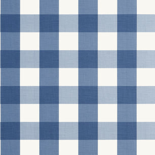 BUFFALO CHECK - Navy - Thibaut - T44077 - STRIPES & CHECKS RESOURCE
