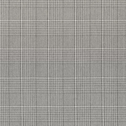 Grassmarket Check Grey Fabric - W710200 - Thibaut Fabric