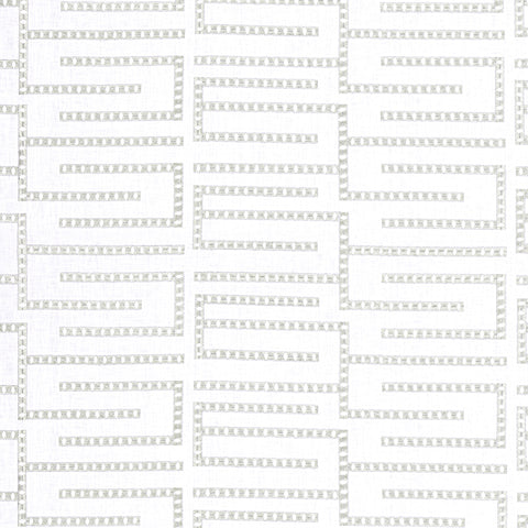 Architect Embroidery Cloud Fabric - W713626 - Thibaut Fabric