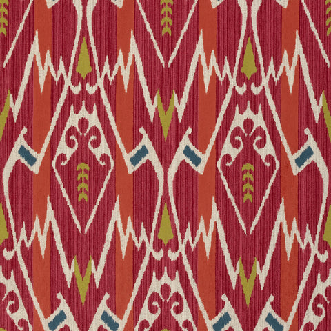 Nomad Red Fabric - W73369 - Thibaut Fabric